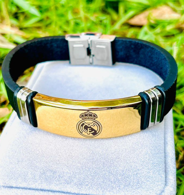 Pulsera Cuero Real Madrid para Hombre - Imagen 2