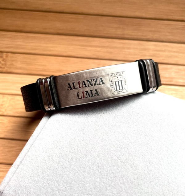 Pulsera Plateado de Alianza ALima - Imagen 2