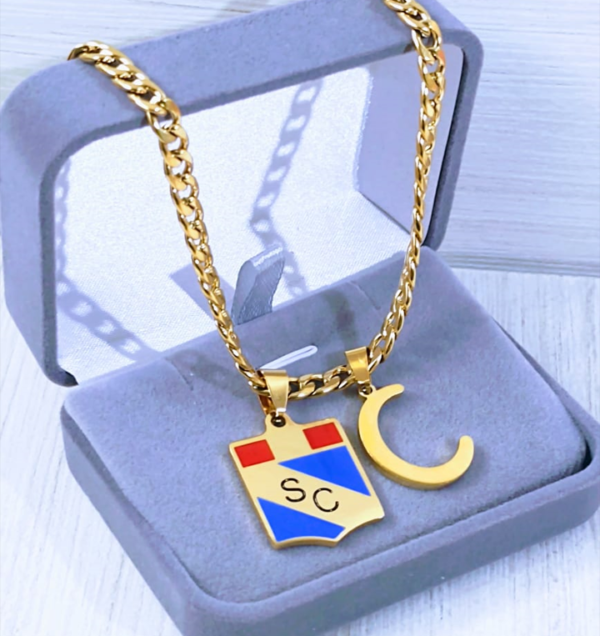 COLLAR PERSONALIZADO EN ACERO SPORTING CRISTAL